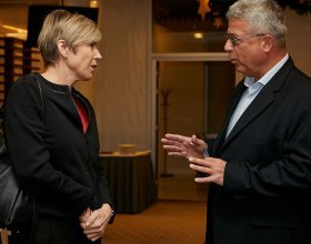 Kateřina Neumannová, česká olympionička a Jan Smigmátor, český swingový zpěvák (8)